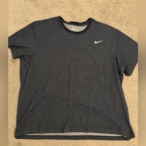 Nike Men's Dark Blue Gray Tee